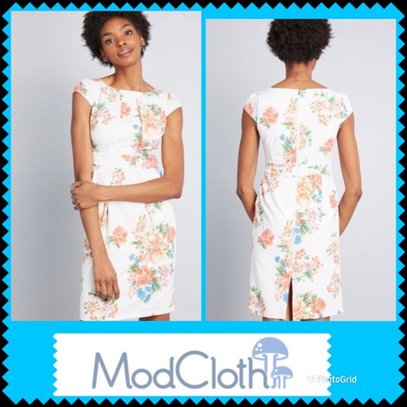 Modcloth Dresses & Skirts - 🧜🏼♀️NWT ModCloth Elegant Reflections Sheath Dress Large